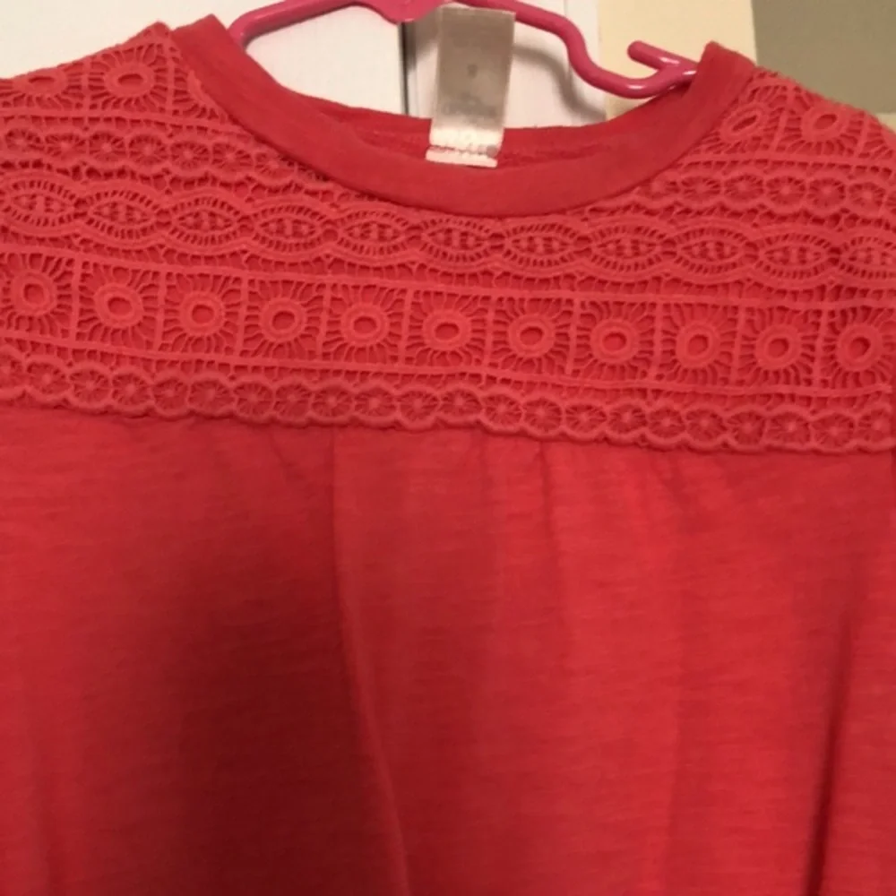 Oshkosh girls size 8 dress with crochet like‎ detailing